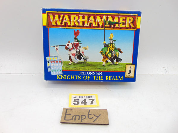 Knights of the Realm - Empty Box