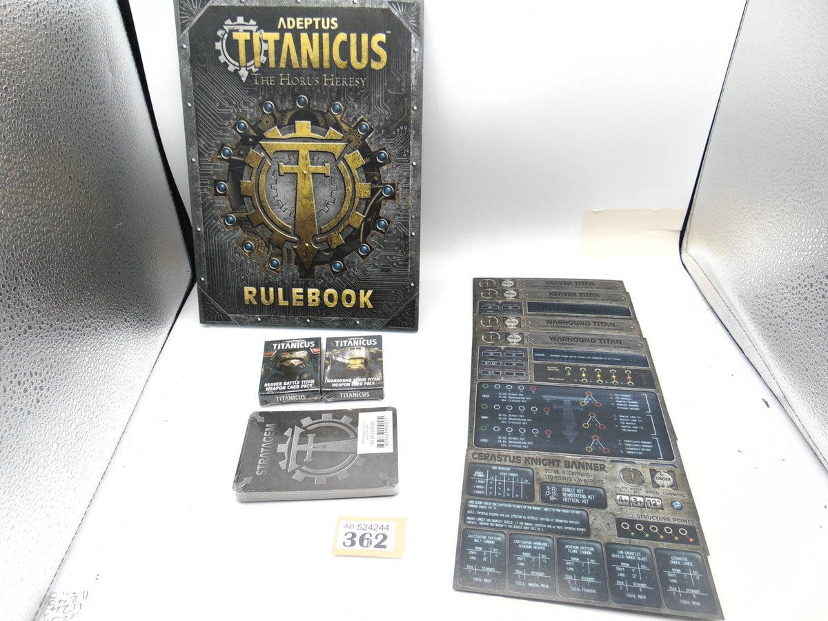 ADEPTUS TITANICUS RULEBOOK The Horus Heresy Rigido Libro Warhammer