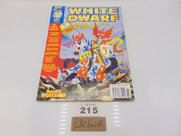 White Dwarf Issue 203