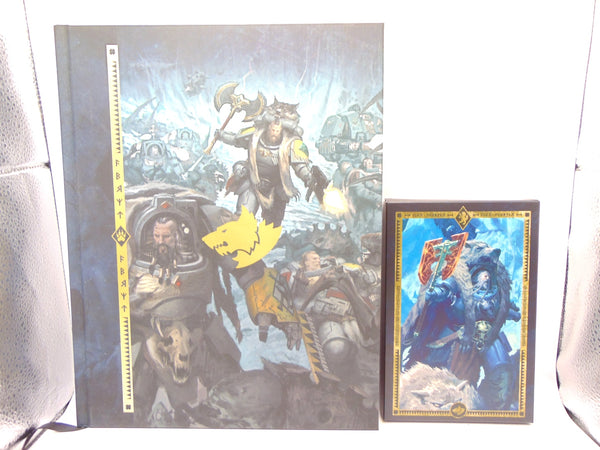 Limited Edition Codex Supplement and Cards Space Wolves 40K 10th Edition