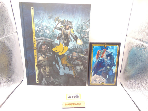 Limited Edition Codex Supplement and Cards Space Wolves 40K 10th Edition