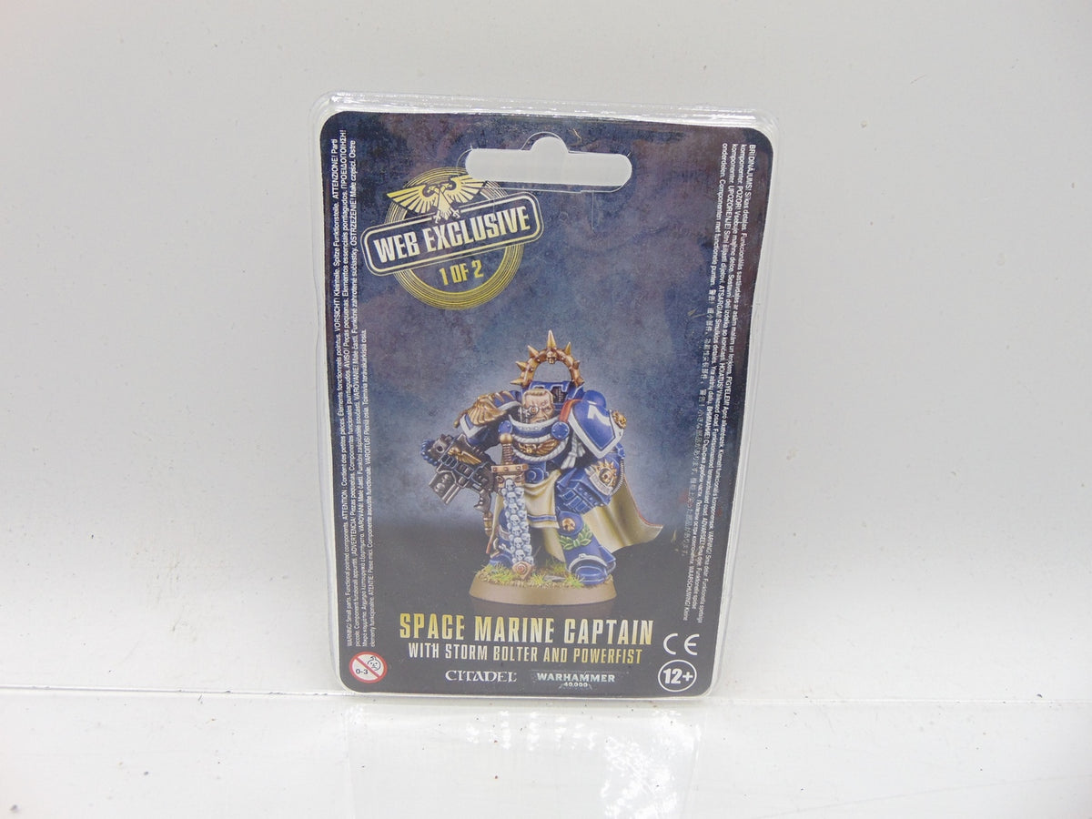 Space Marine Captain – Warhammer 40000 – Figurine Web Exclusive – NEUF