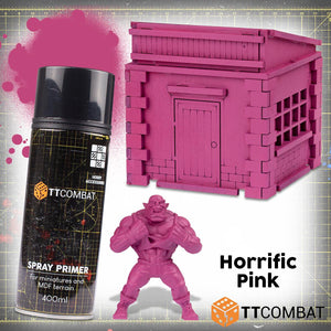TTCombat Colour Spray Primer - Horrific Pink