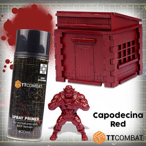 TTCombat Colour Spray Primer - Capodecina Red