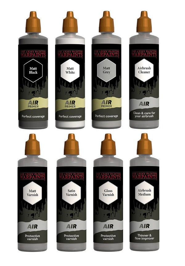 Warpaint AIR Primer and Varnish Bundle