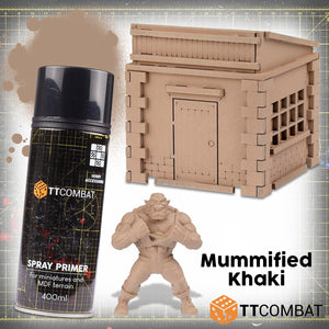 TTCombat Colour Spray Primer - Mummified Khaki