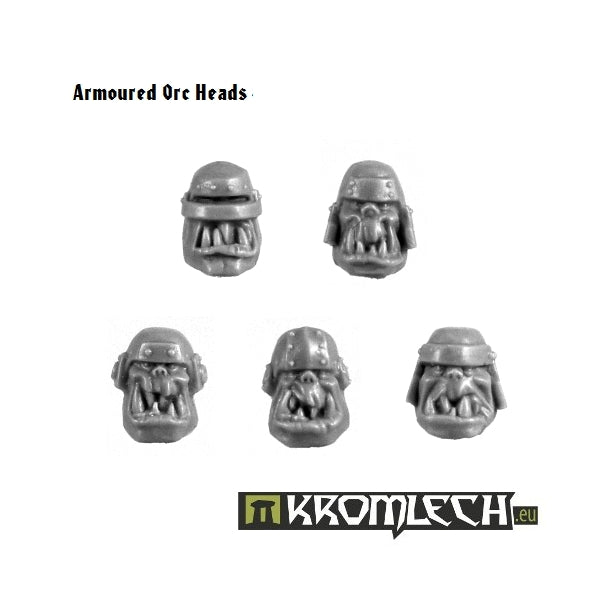 Armoured Orc Heads (10)