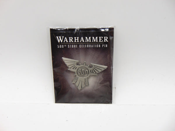 Warhammer 500th Store Celebration Pin