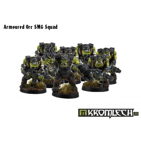 Armoured Orc SMG Squad (10)