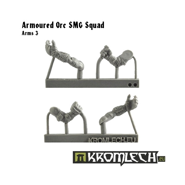 Armoured Orc SMG Squad (10)