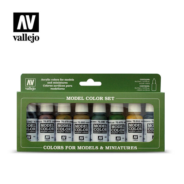 Model Color Set - Panzer Colours (x8)