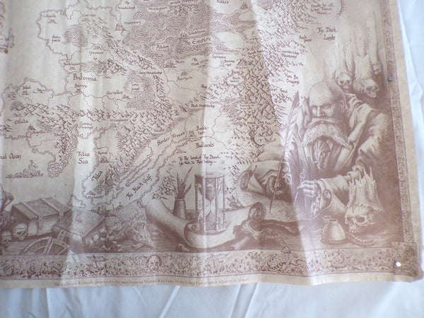 Old World Parchment Map