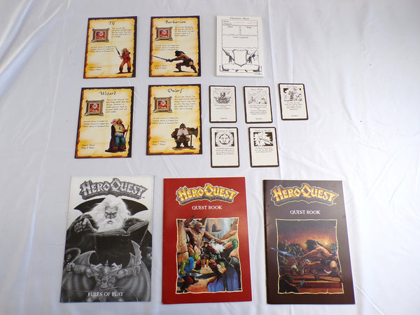 Heroquest with Kellar's Keep Expansion parts