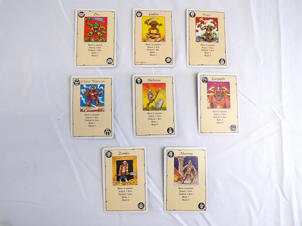 Heroquest with Kellar's Keep Expansion parts