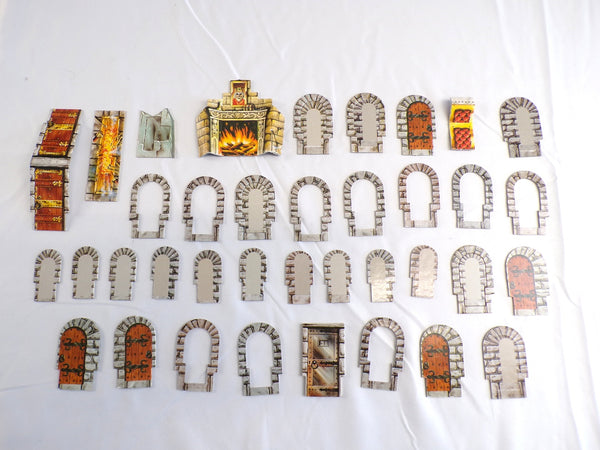 Heroquest with Kellar's Keep Expansion parts