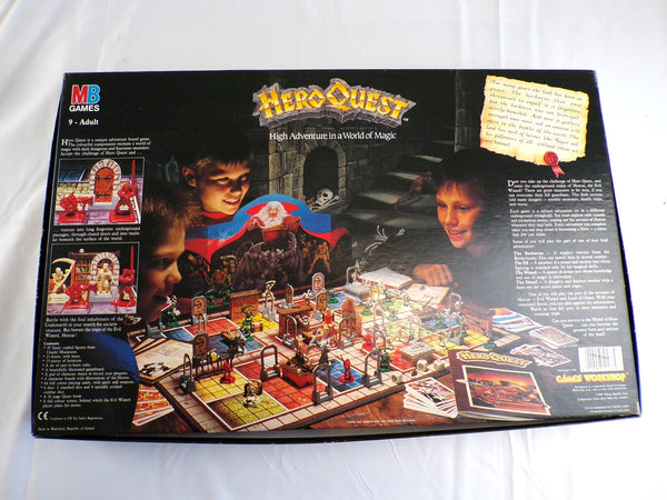 Heroquest with Kellar's Keep Expansion parts