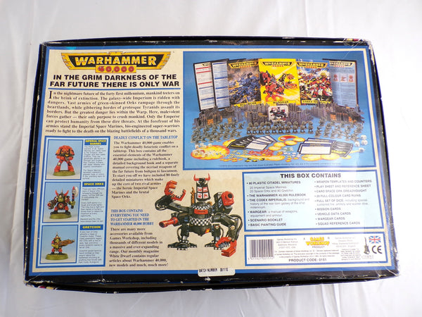 Warhammer 40K Starter Set Box 2nd Edition