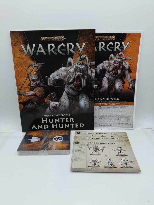 Warcry Hunter and Hunted Book & Cards
