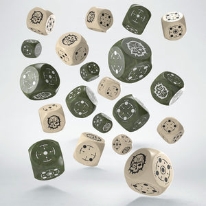 Crosshairs Compact D6: Beige & Olive