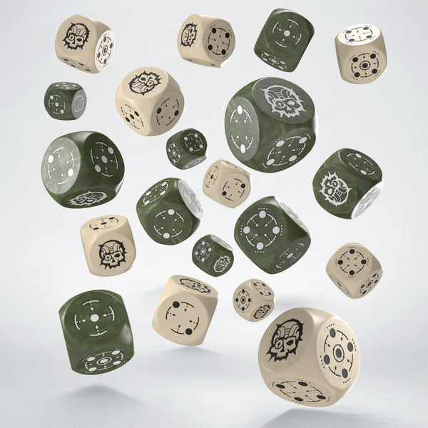 Crosshairs Compact D6: Beige & Olive