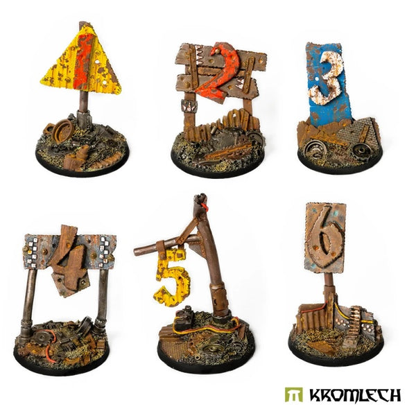 Junk City Objective Markers (6)