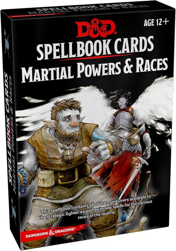 D&D - Spellbook Cards - Martial Powers and Races