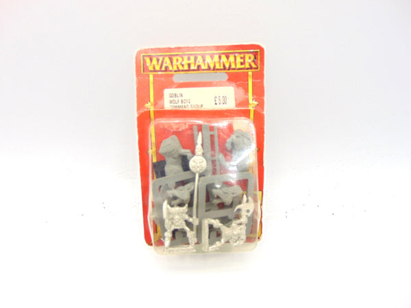 Goblin Wolf Boyz Command Group