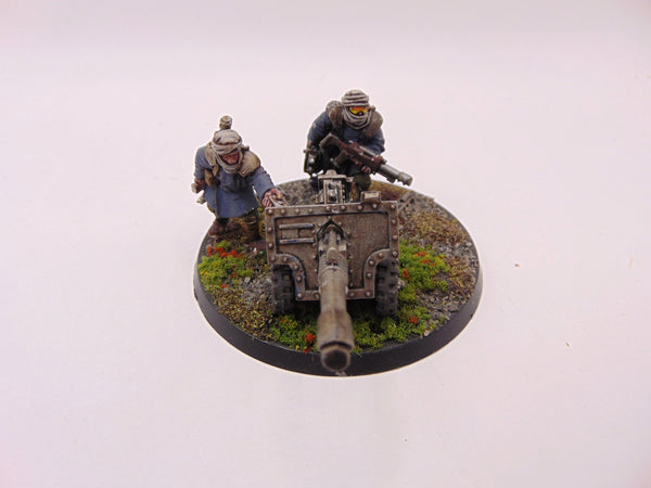 Tallarn Lascannon Team
