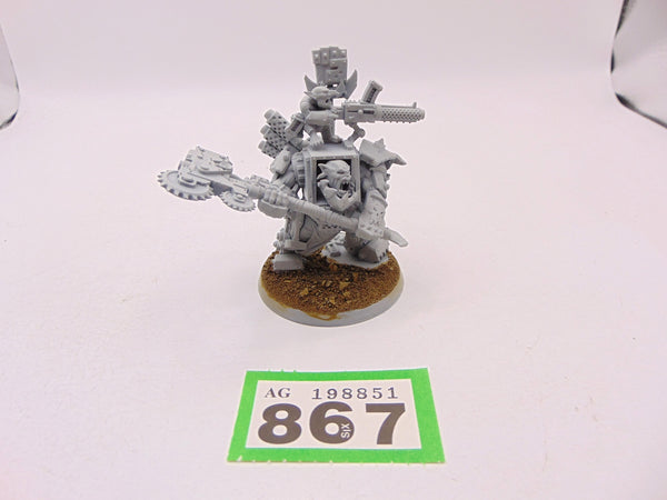 Ork Warboss in Mega Armour
