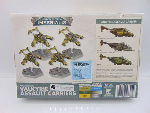 Aeronautica Imperialis: Valkyrie Assault Carriers