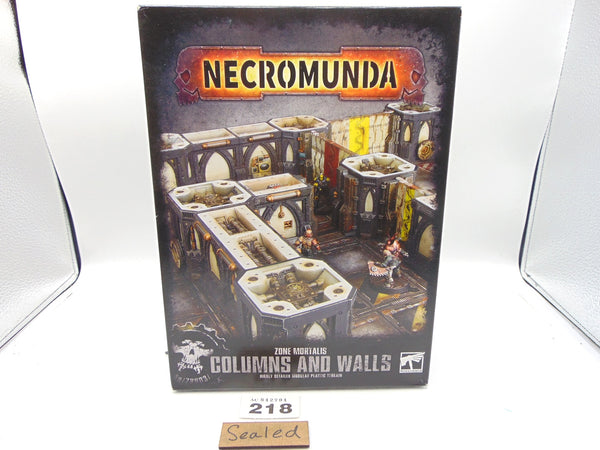 Necromunda Zone Mortalis Columns and Walls