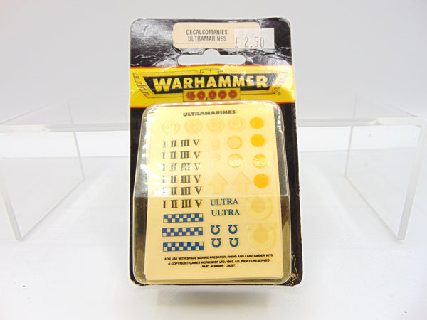 Ultramarines Decals / Transfers