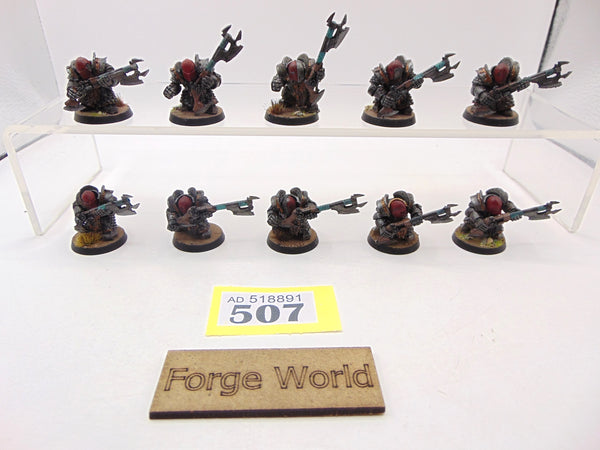 Chaos Dwarf Infernal Guard with Fireglaives