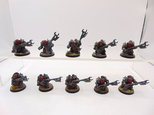 Chaos Dwarf Infernal Guard with Fireglaives