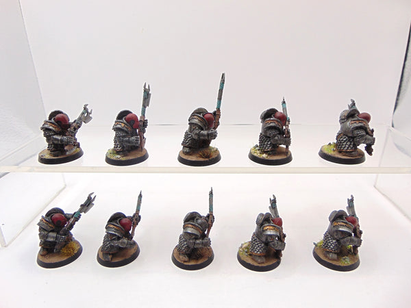 Chaos Dwarf Infernal Guard with Fireglaives
