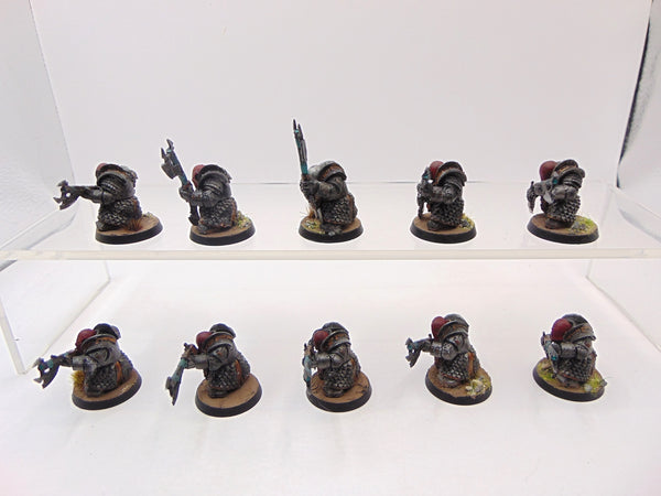 Chaos Dwarf Infernal Guard with Fireglaives