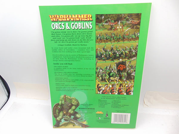 Warhammer Armies Orcs & Goblins