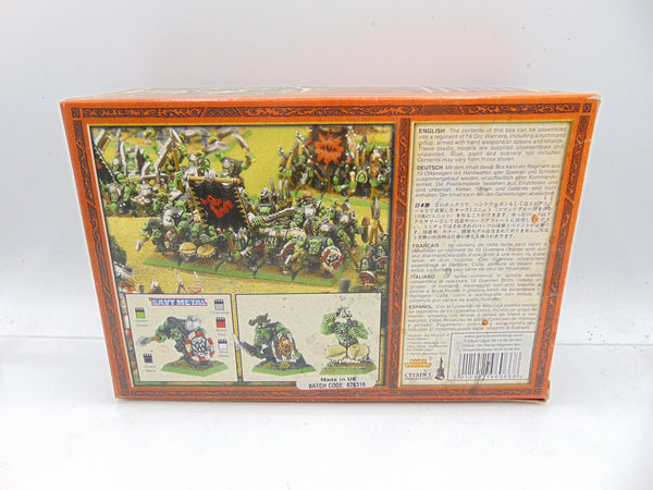 Orc Warriors Regiment Box - Empty Box