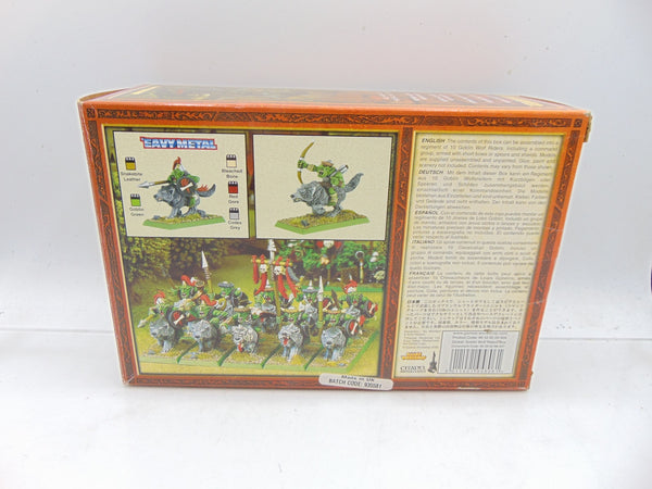 Goblin Wolf Riders Box - Empty box