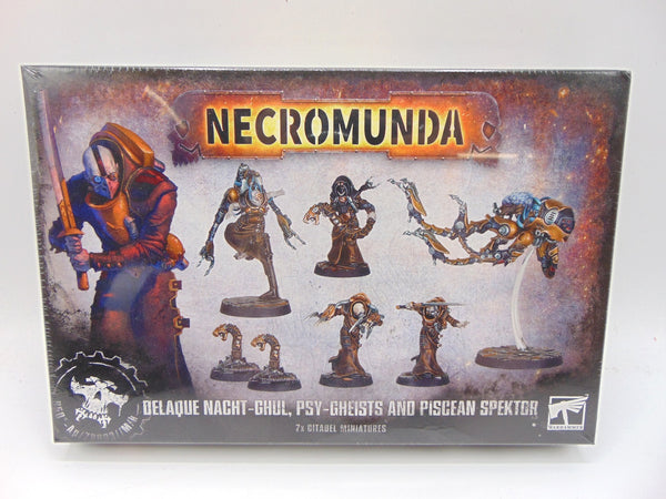 Delaque Nacht-Ghul, Psy-Gheists and Piscean Spektor