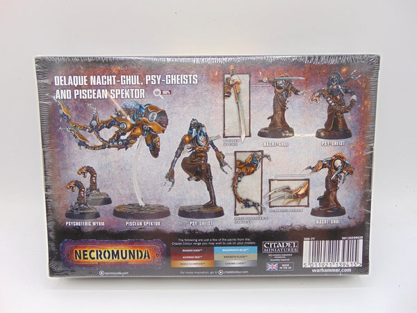 Delaque Nacht-Ghul, Psy-Gheists and Piscean Spektor