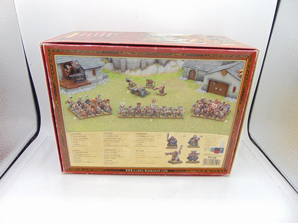 Dwarf Battalion - Empty Box