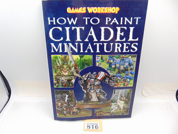 How to Paint Citadel Miniatures