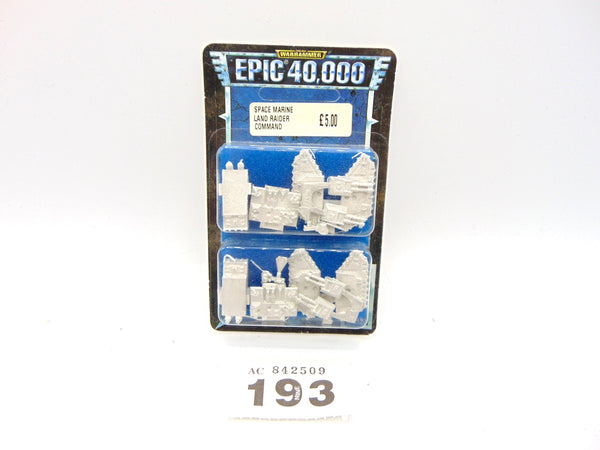 Epic Space Marine Land Raider Command