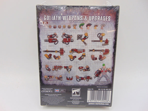 Goliath Weapons & Upgrades