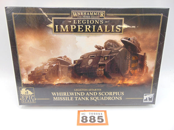 Legions Imperialis: Whirlwind and Scorpius Missile Tank Squadrons