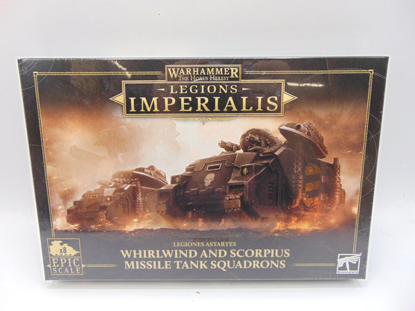Legions Imperialis: Whirlwind and Scorpius Missile Tank Squadrons