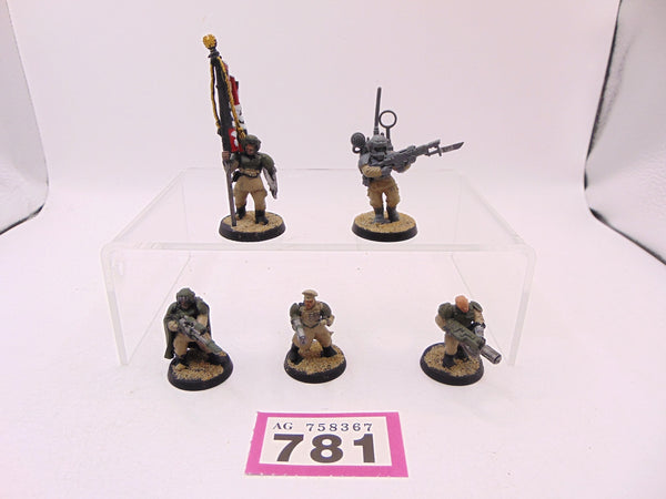 Cadian Command Squad