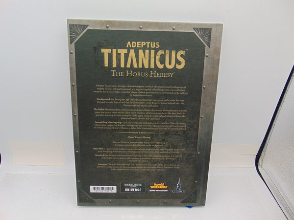 Adeptus Titanicus The Horus Heresy Rulebook