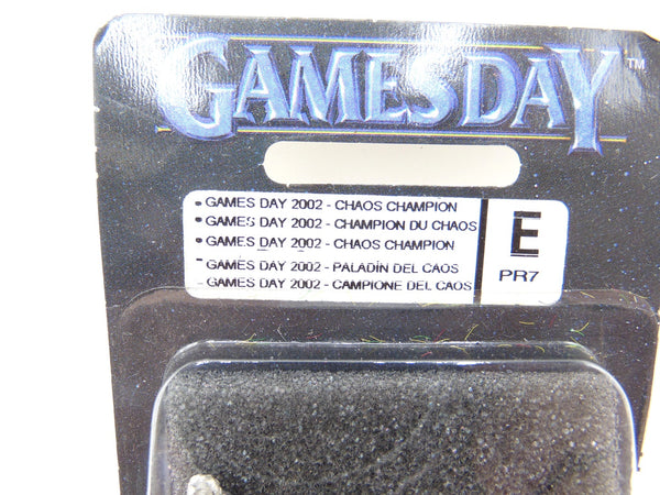 Games Day 2002 Chaos Champion